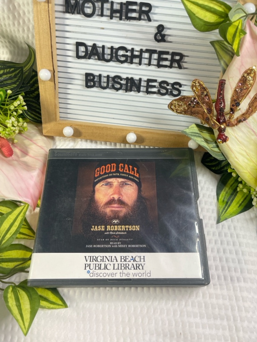 Jase Robertson 'Good Call' Audiobook CD - Black